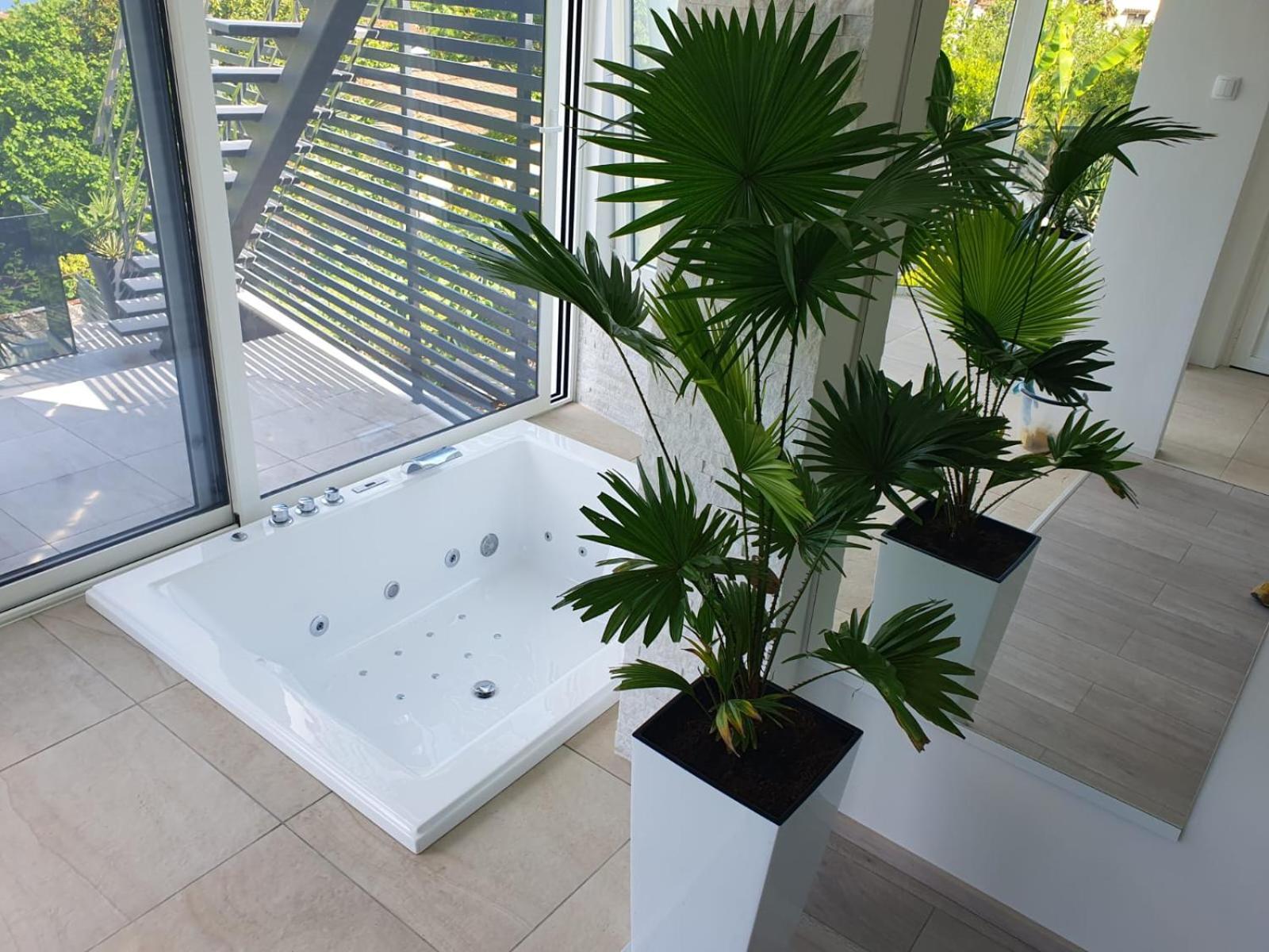 Jacuzzi Penthouse Apartment Matulji Camera foto
